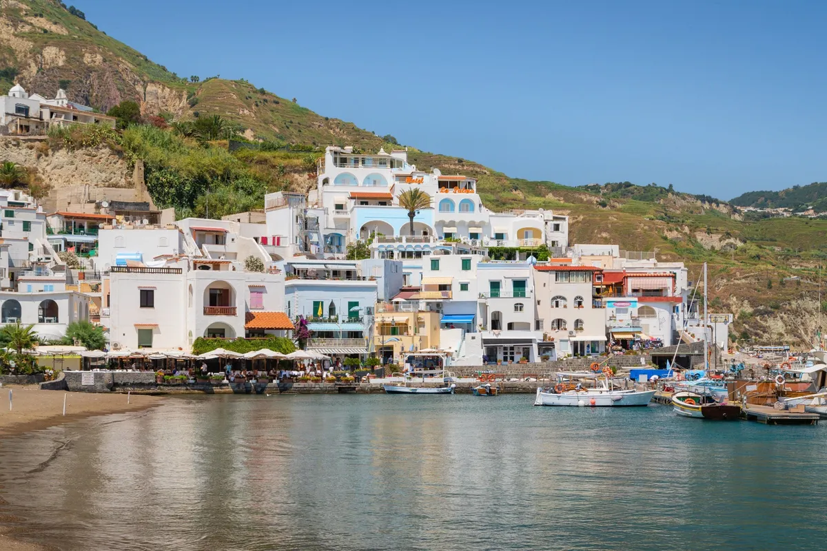 Sant Angelo d'Ischia Small Harbour, marina in Sant Angelo, Italy — photo 2