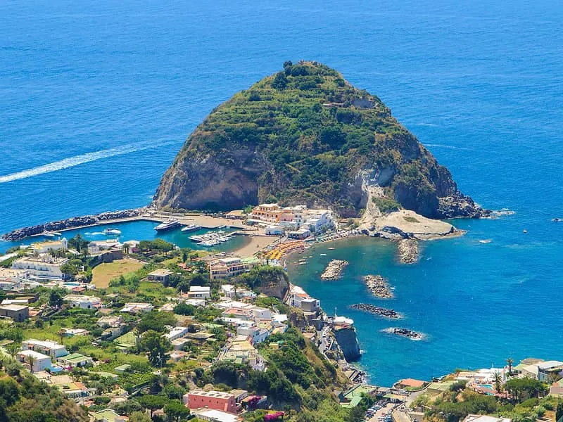 Sant Angelo d'Ischia Small Harbour, marina in Sant Angelo, Italy