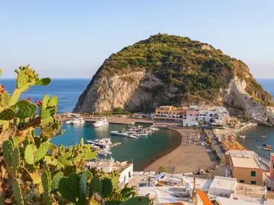 Sant Angelo d'Ischia Small Harbour, marina in Sant Angelo, Italy — photo 3