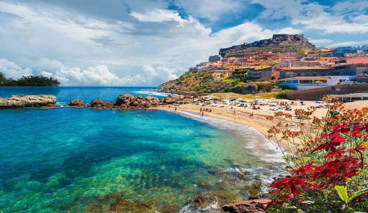 Castelsardo Marina in Lu Bagnu, Italy — photo 2