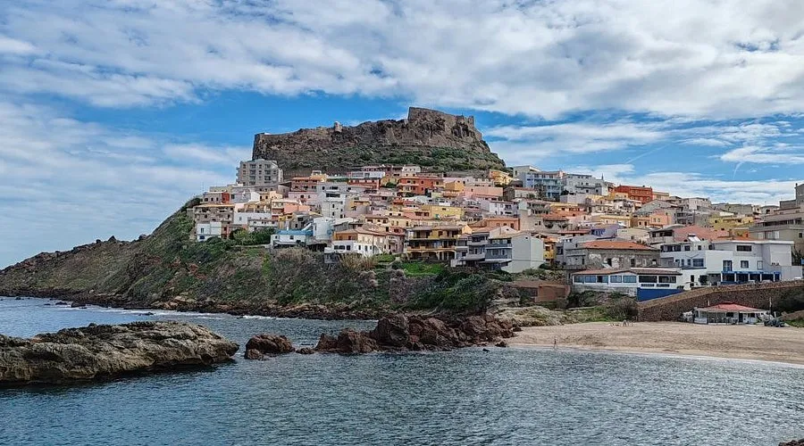 Castelsardo Marina in Lu Bagnu, Italy