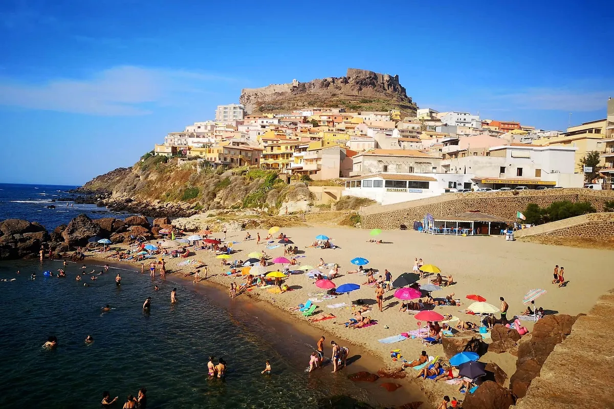 Castelsardo Marina in Lu Bagnu, Italy — photo 7