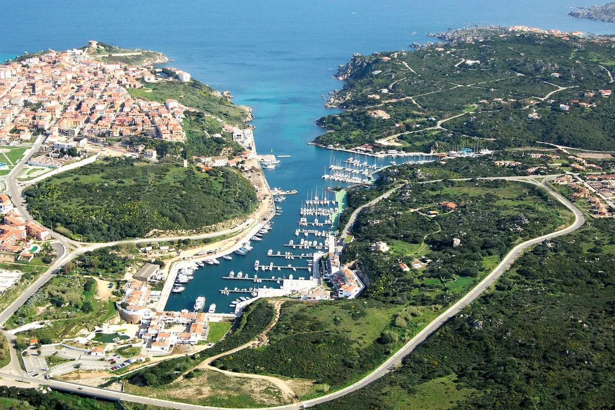 Marina del Ponte in La Maddalena, Italy