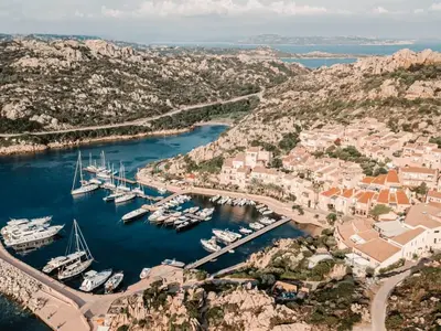 Porto Massimo Small Harbour, marina in La Maddalena, Italy — photo 2