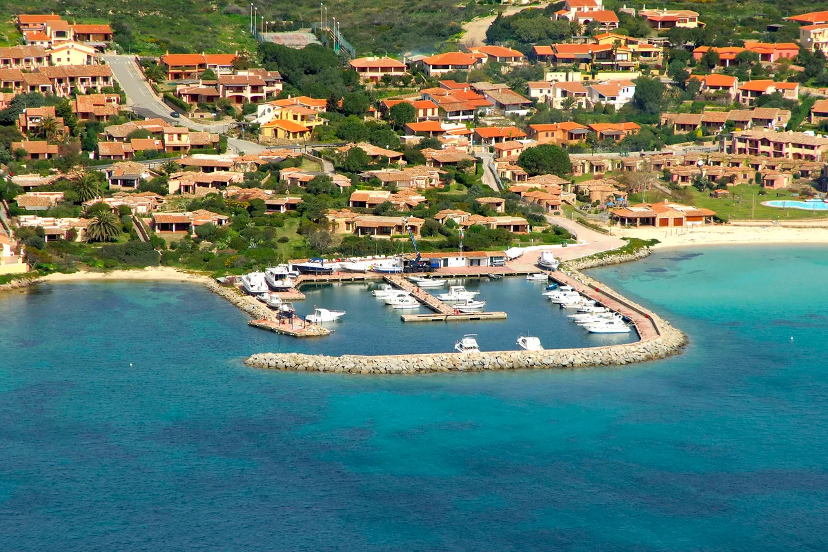 Baia Caddinas Small Marina in Figari/Golfo Aranci, Italy