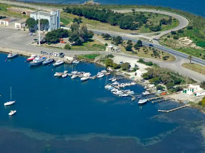 Porto Ponte Romano Harbour, marina in Santu Antiogu/Sant'Antioco, Italy — photo 2