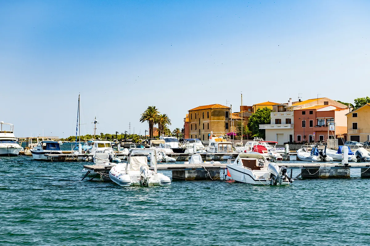 Sant'Antioco Small Marina in Santu Antiogu/Sant'Antioco, Italy — photo 6