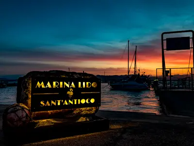 Sant'Antioco Small Marina in Santu Antiogu/Sant'Antioco, Italy — photo 4