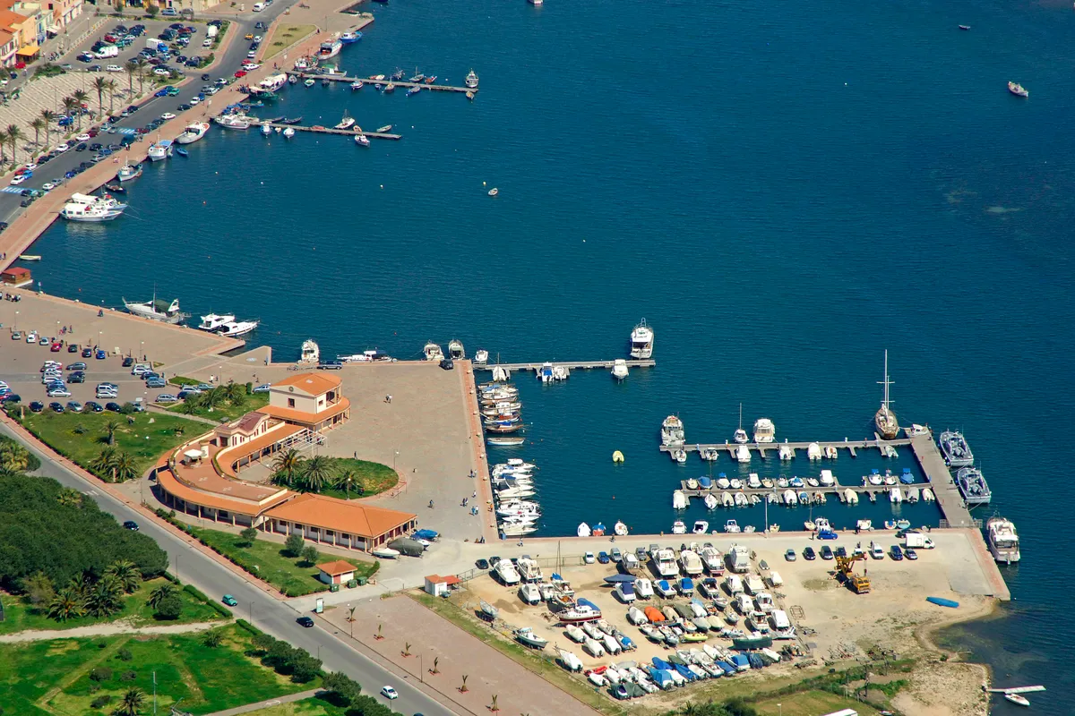 Sant'Antioco Small Marina in Santu Antiogu/Sant'Antioco, Italy