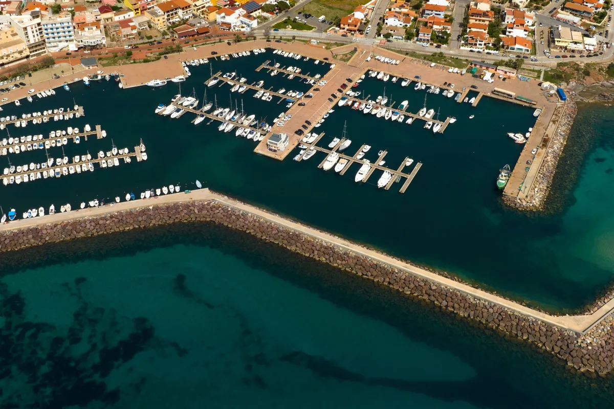 Portoscuso Marina in Portescusi/Portoscuso, Italy