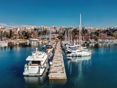 Yacht Club Kalamarias, marina in Panorama, Greece — photo 3