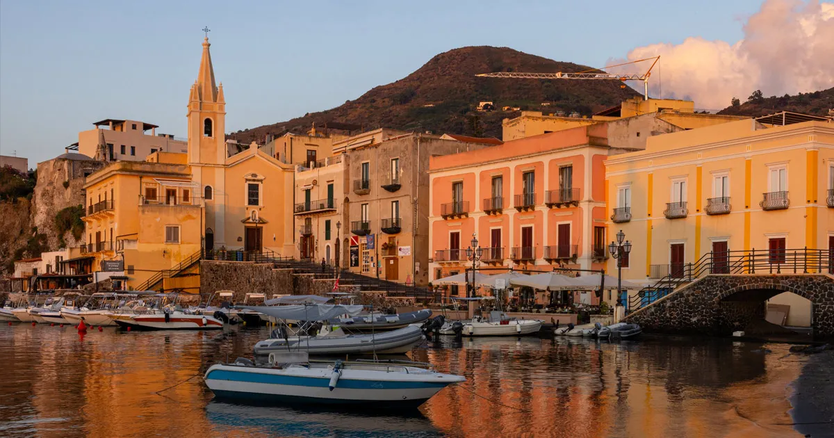 Yacht Harbour Lipari, marina in Lipari, Italy