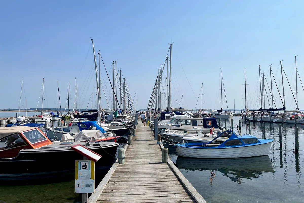 Avernakø Bådehavn, marina in Avernak By, Denmark