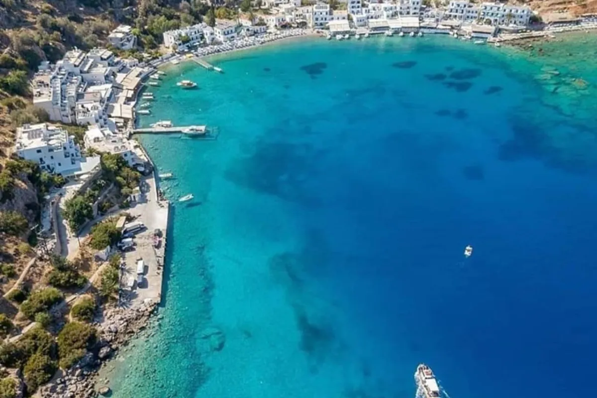 Loutro Bay in Anopoli, Greece — photo 2
