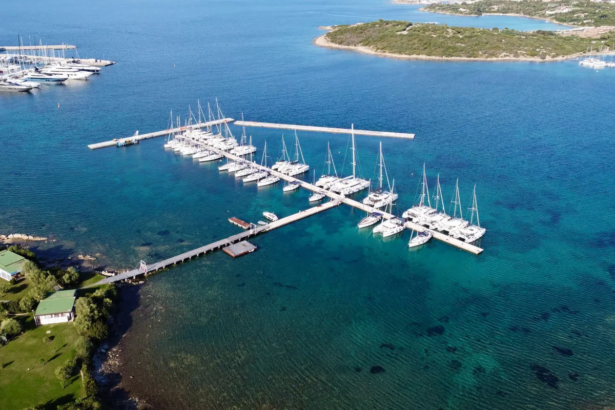 Cala dei Sardi, marina in Olbia, Italy