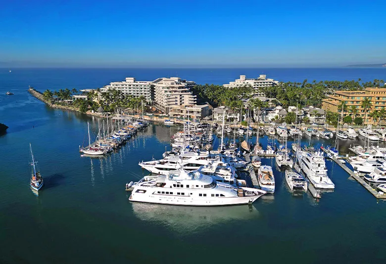 Paradise Village Marina in Las Jarretaderas, Mexico