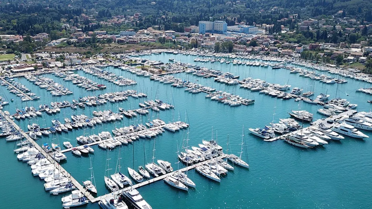 Corfu, Gouvia Marina in Kontokali, Greece — photo 5