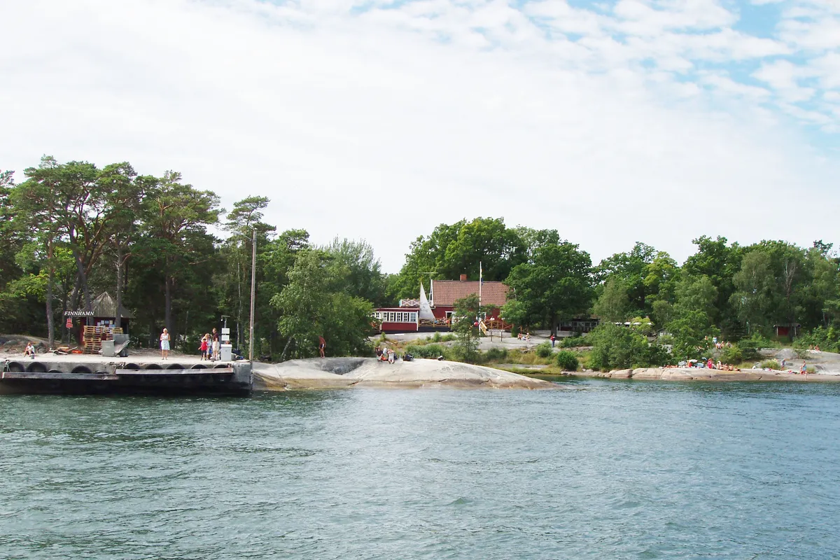 Jolpan Finnhamn, marina in Österåkers kommun, Sweden
