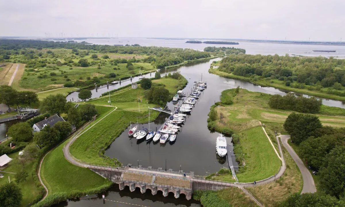 WSV De Vlije, marina in Dinteloord, Netherlands