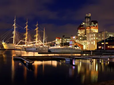 Lilla Bommen guest harbour, marina in Gothenburg, Sweden — photo 2
