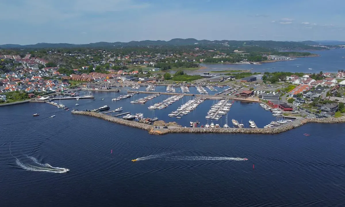Stavern gjestehavn, marina in Stavern, Norway