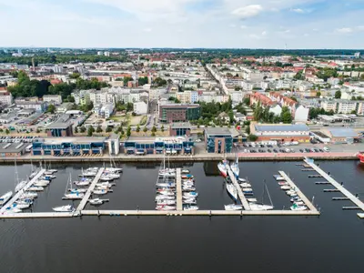 Schwimmsteg Stadthafen, marina in Rostock, Germany — photo 2