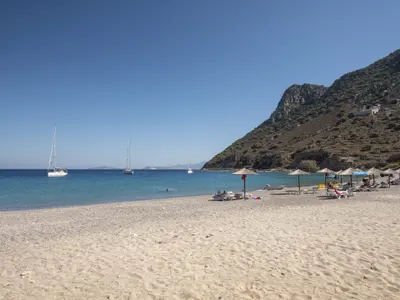 Kamari Bay in Kefalos, Greece — photo 2