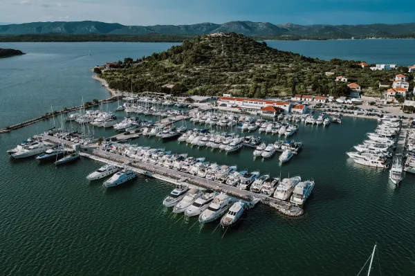 Marina Hramina in Murter, Croatia