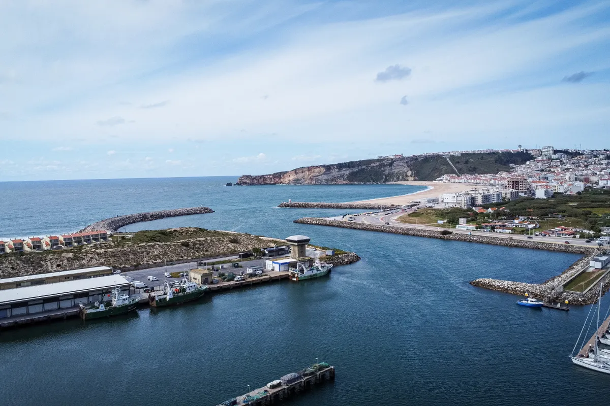 Porto de Pesca da Nazaré, marina in Nazaré, Portugal — photo 4