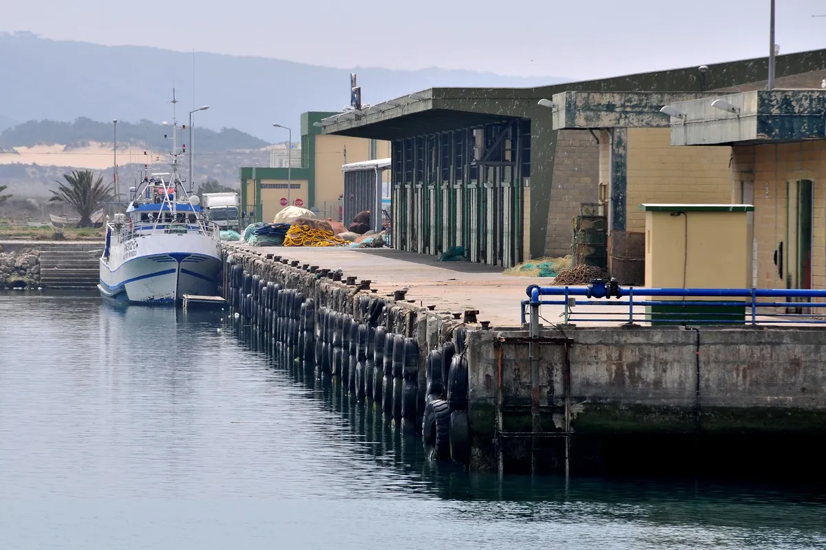 Porto de Pesca da Nazaré, marina in Nazaré, Portugal — photo 5