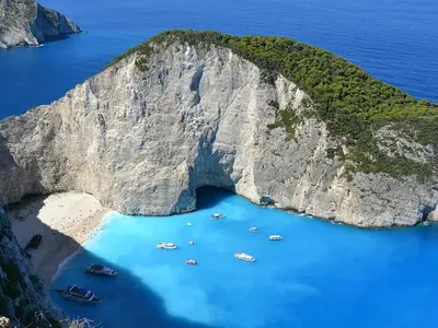 Navagio Bay in Elaties Municipal Unit, Greece — photo 5