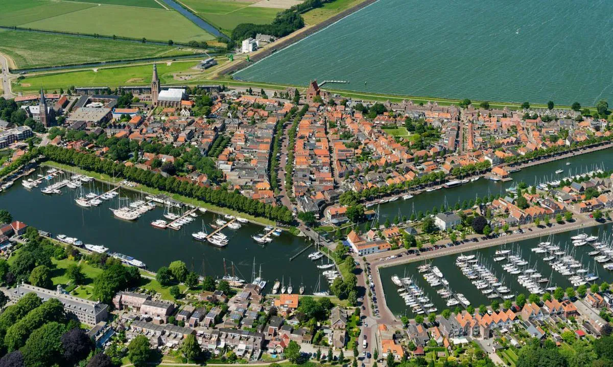 Oosterhaven, marina in Medemblik, Netherlands