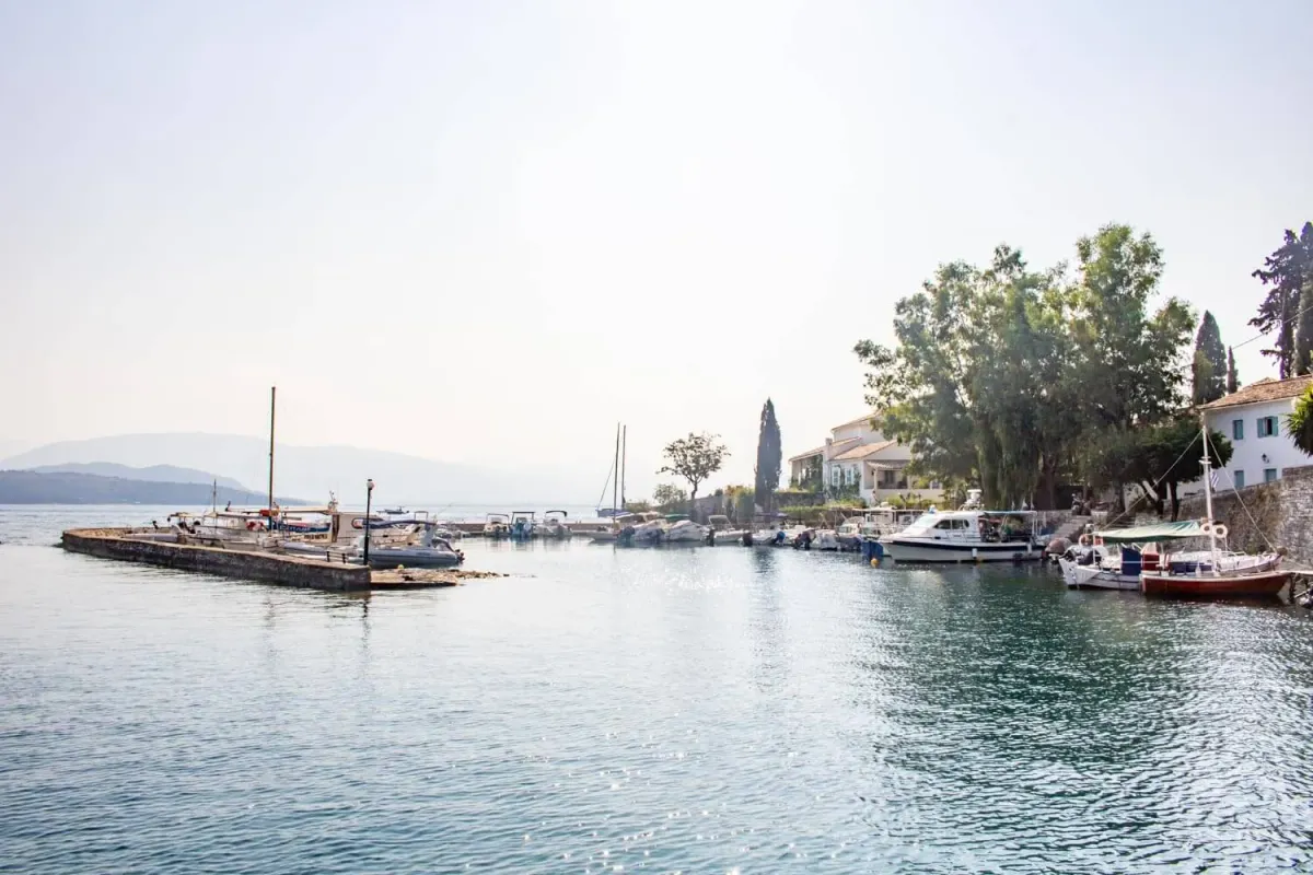 Kouloura Marina in Kassopaia Municipal Unit, Greece