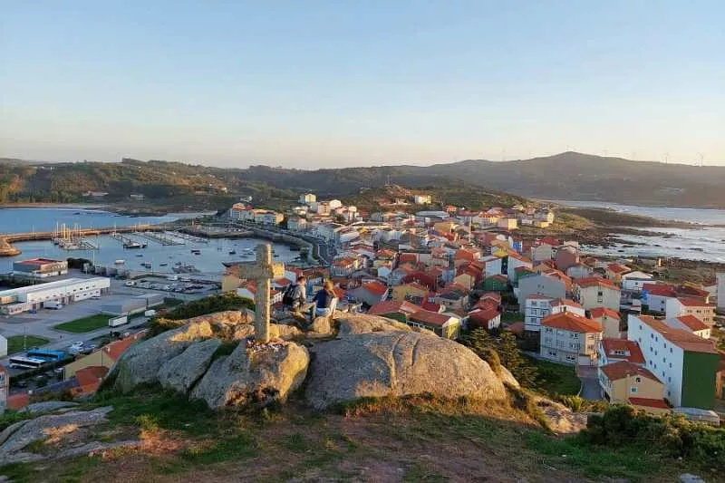 Porto de Muxía, marina in Muxía, Spain