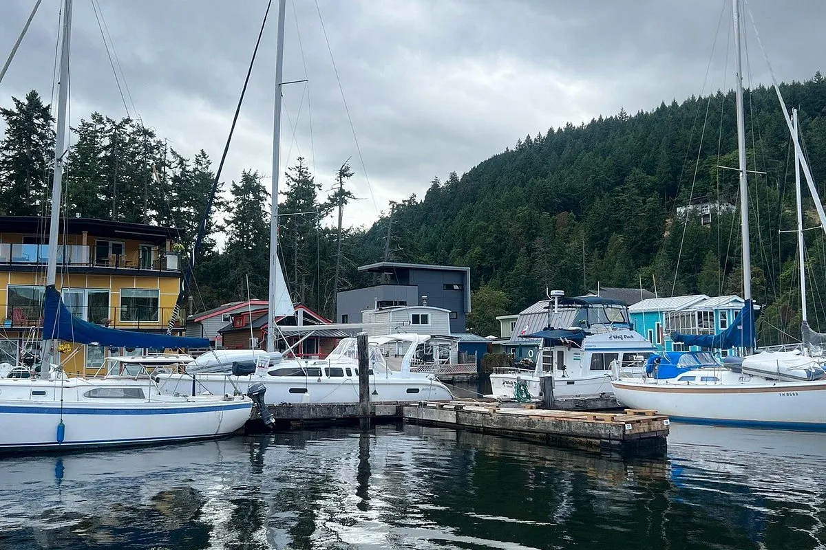 Maple Bay Marina in North Cowichan, Canada