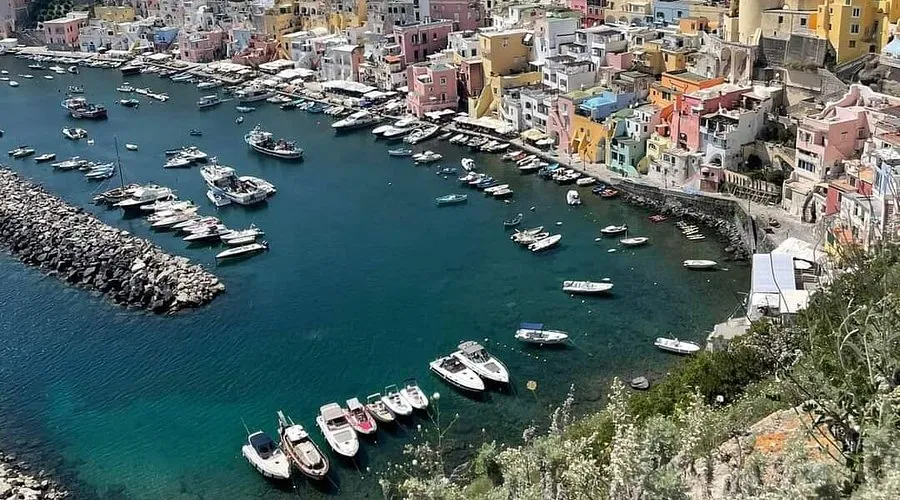 Chiaiolella Marina in Procida, Italy