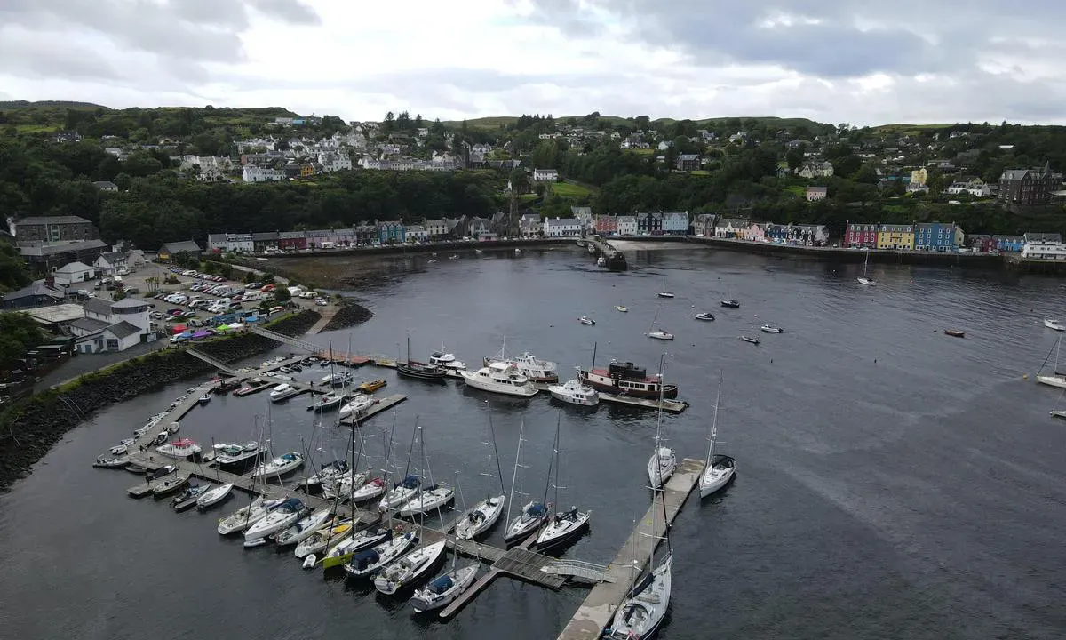 Tobermory Harbour, marina in Tobermory, United Kingdom