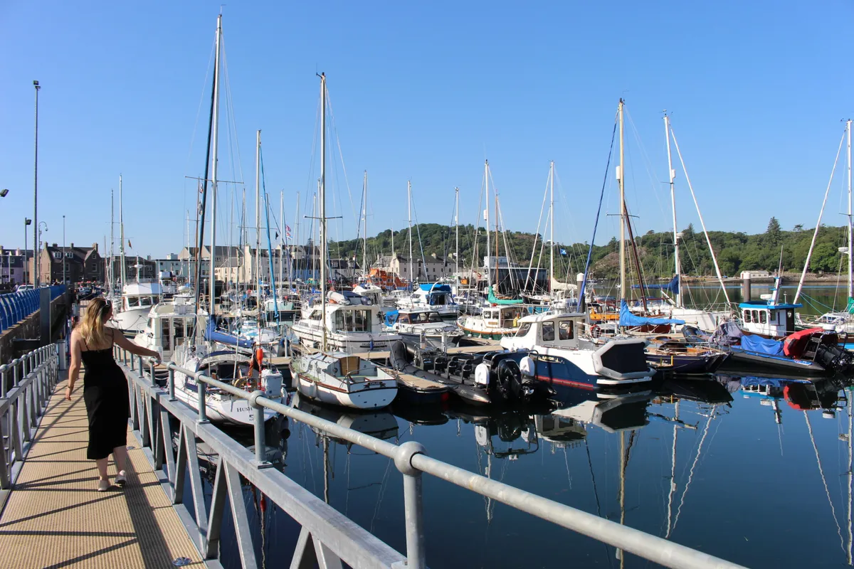 Stornoway Marina in Stornoway, United Kingdom