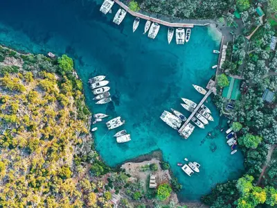 Kapi Creek private marina in Dalaman, Turkey — photo 4