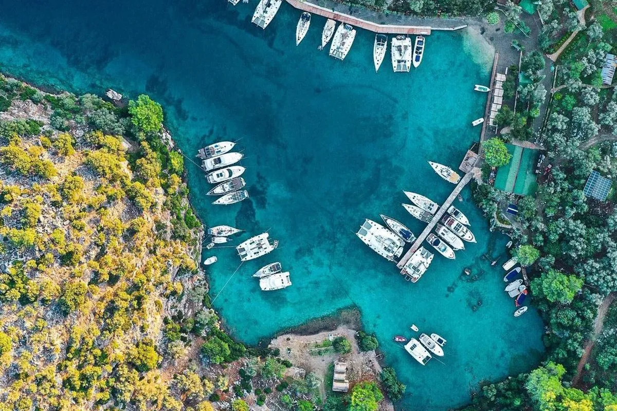 Kapi Creek private marina in Dalaman, Turkey — photo 4