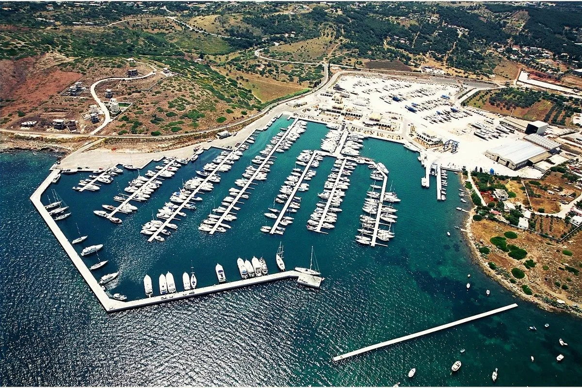 Olympic Marine, marina in Lavrion, Greece