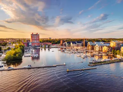 Mälar Marinan Marina in Västerås, Sweden