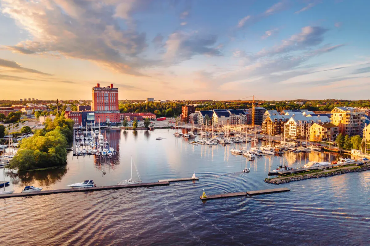 Mälar Marinan Marina in Västerås, Sweden