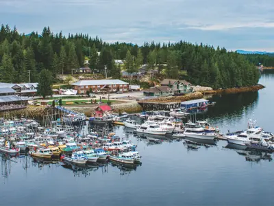 Shearwater Resort & Marina, Fishing Lodge, marina in Area A (Ocean Falls/Outer Coast), Canada — photo 5