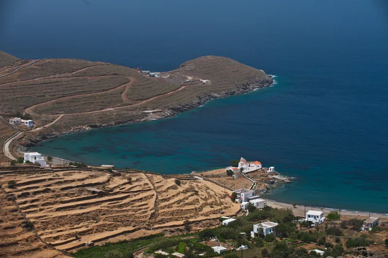 Ormos Pethamenos, bay in Μέριχας, Greece — photo 3
