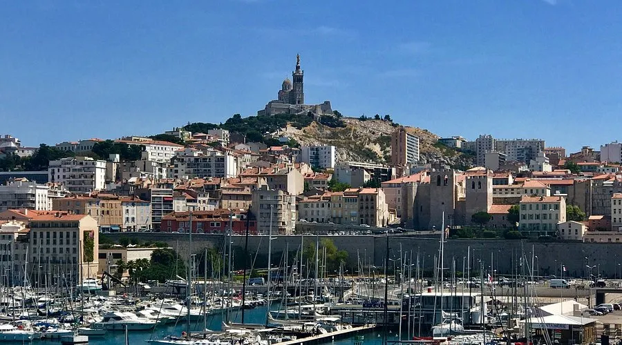 port vieux, marina in La Ciotat, France