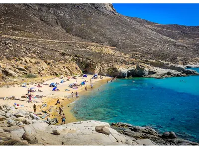 Kalo Ampeli Bay in Livadi, Greece — photo 2