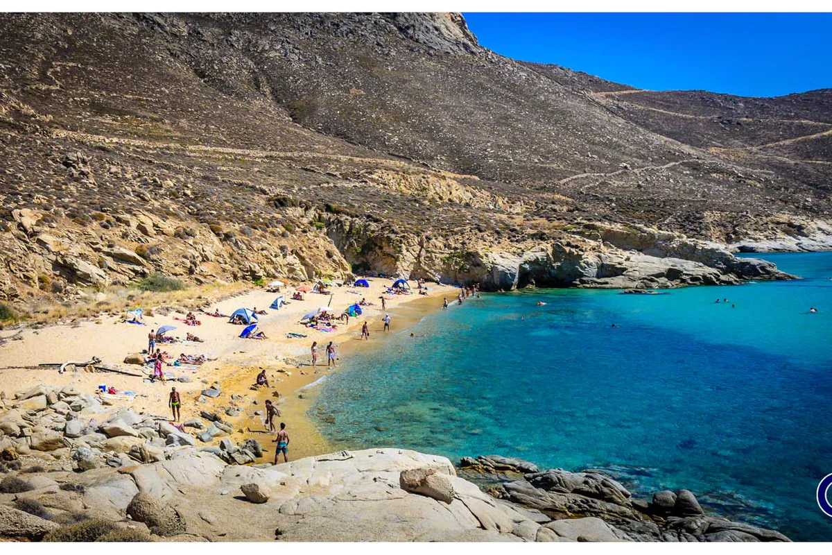 Kalo Ampeli Bay in Livadi, Greece — photo 2