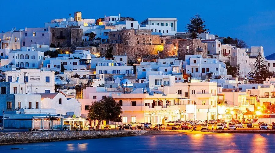 Marina Naxos in Naxos, Greece