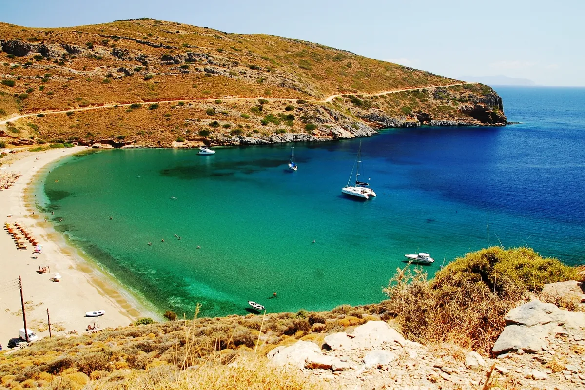 Spathi Bay in Spathi, Greece — photo 4